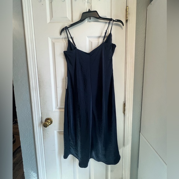 Royal Blue polyester midi dress - Picture 3 of 3